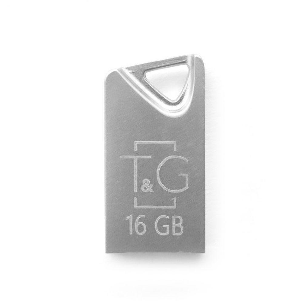 USB флеш-накопичувач T&G 16gb Metal 109 Колір Сталевий 4711472588922