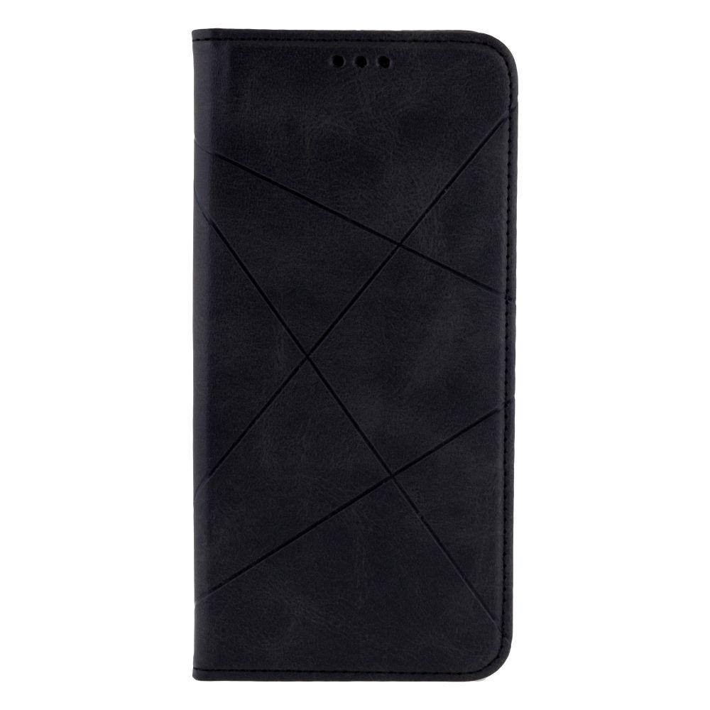Чохол книжка Business Leather для Samsung Galaxy A03s Колір Чорний 2020000266464