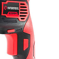 Дриль INTERTOOL WT-0115, 500 Вт, 0-2400 об/хв, 1.0-10 мм, самозатискний патрон, реверс, фото 6