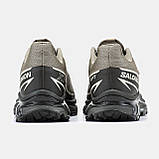 Чоловічі кросівки Salomon XT-6 FT Beige Black, бежеві кросівки саломон хт6, фото 5