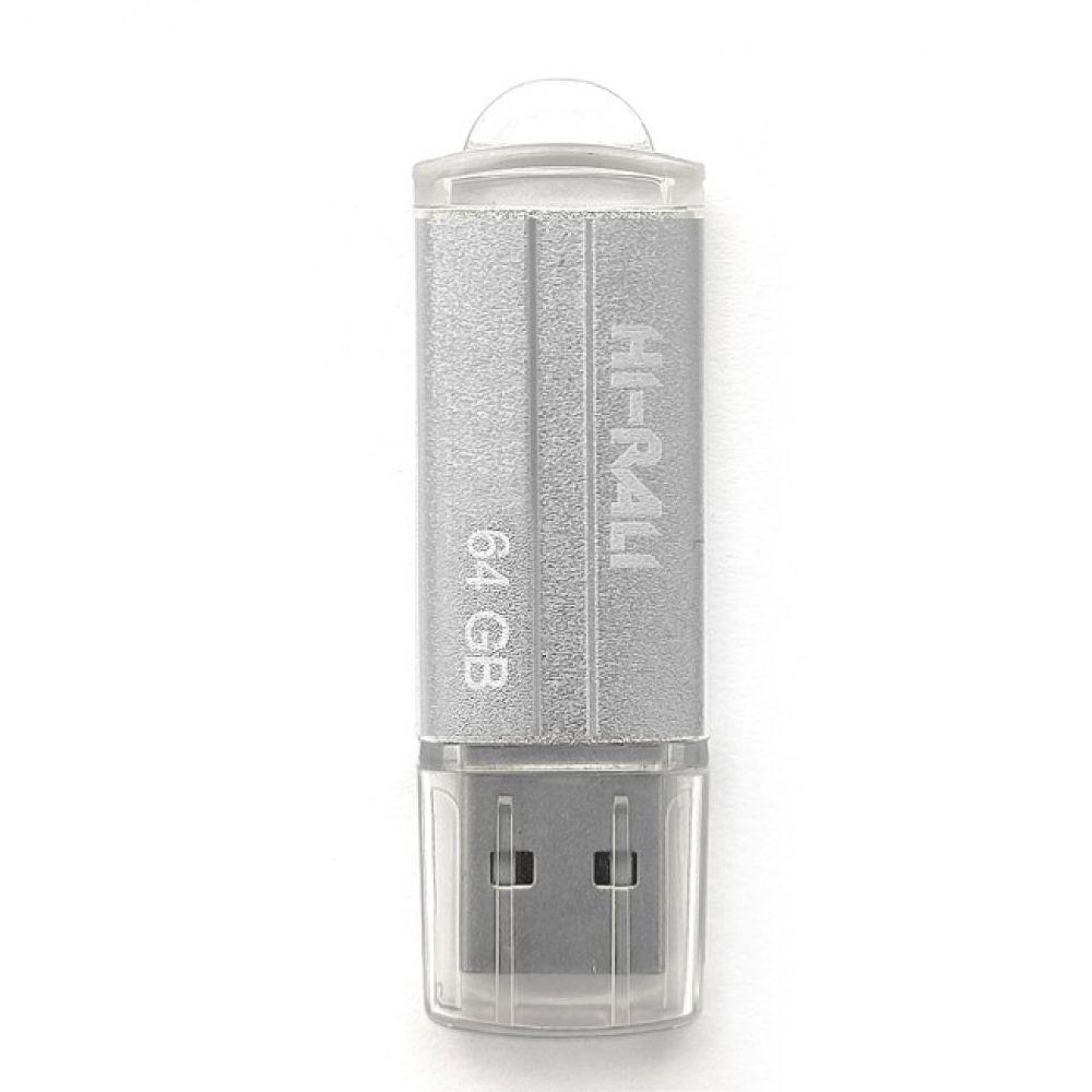 USB флеш-накопичувач Hi-Rali Corsair 64gb Колір Сталевий 1931472585612
