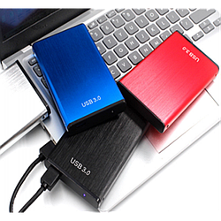 Зовнішня кишеня 2,5" S14 USB3.0 Drawing Aluminum alloy Колір Срібло 2020000378013