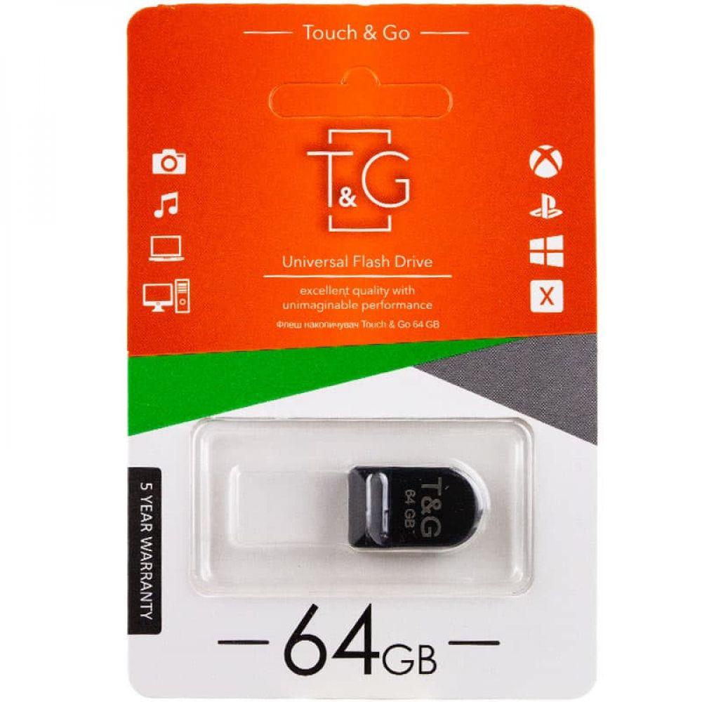 USB флеш-накопичувач 3.0 T&G 64gb Shorty 010 Колір Чорний 4711472588182