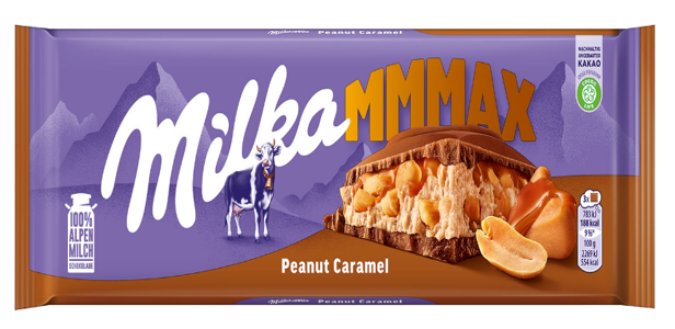 Milka Peanut Caramel 276g 1/13