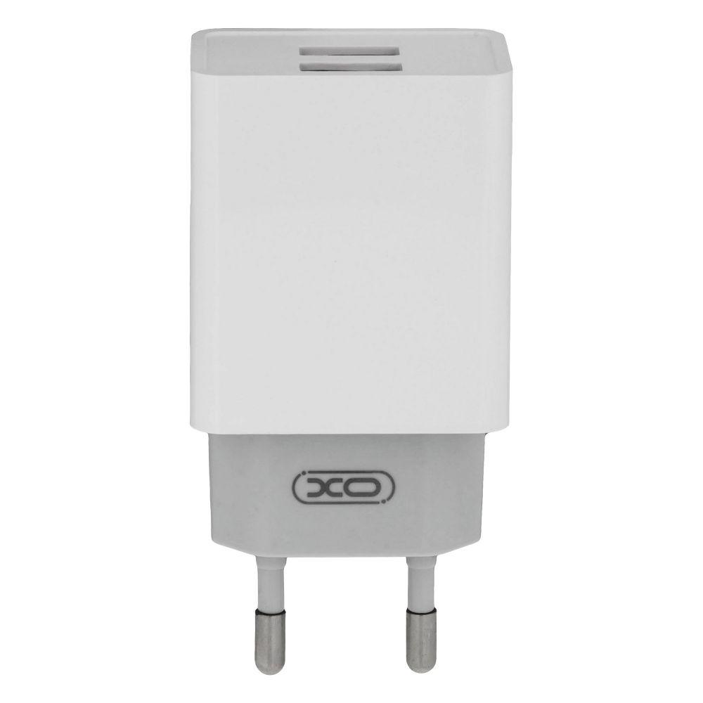 Мережевий Зарядний Пристрій XO L65 EU 2USB 2.4A Колір Бiлий 6920680871148