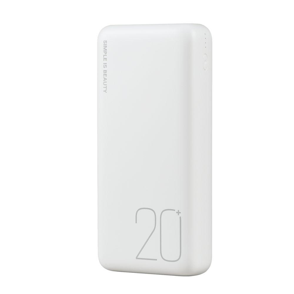 Універсальна Мобільна Батарея XO PR183 20000 mAh Колір Білий 6920680831760