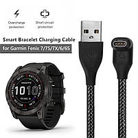 Зарядний пристрій для смарт годинника Garmin Fenix 5/5S/5X/5X Plus/6/6S/6X Pro/7/7S/7X (USB-вхід), фото 3