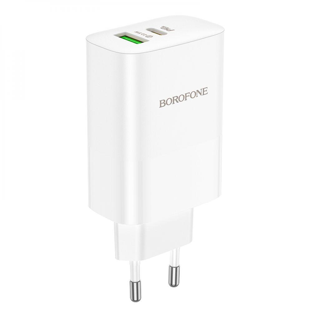 Мережевий Зарядний Пристрій Borofone BN10 Sunlight PD65W Колір Бiлий 6974443388190