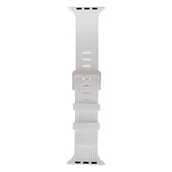 Ремінець для Apple Watch Band Silicone Shine 42/44/45/49 mm Колір White 2020000257295