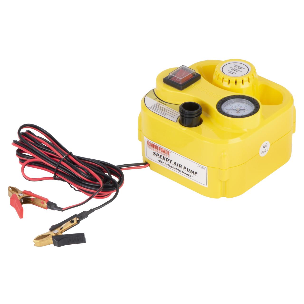 Насос човновий одноступеневий електричний Parsun Genovo GP-60S 12V 150 л/хв з манометром і тиском 0.1-0.6 Bar, фото 1