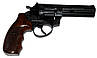 Револьвер флобера STALKER S 4,5", wood, (барабан — силумін), коричнева пластикова ручка, фото 5
