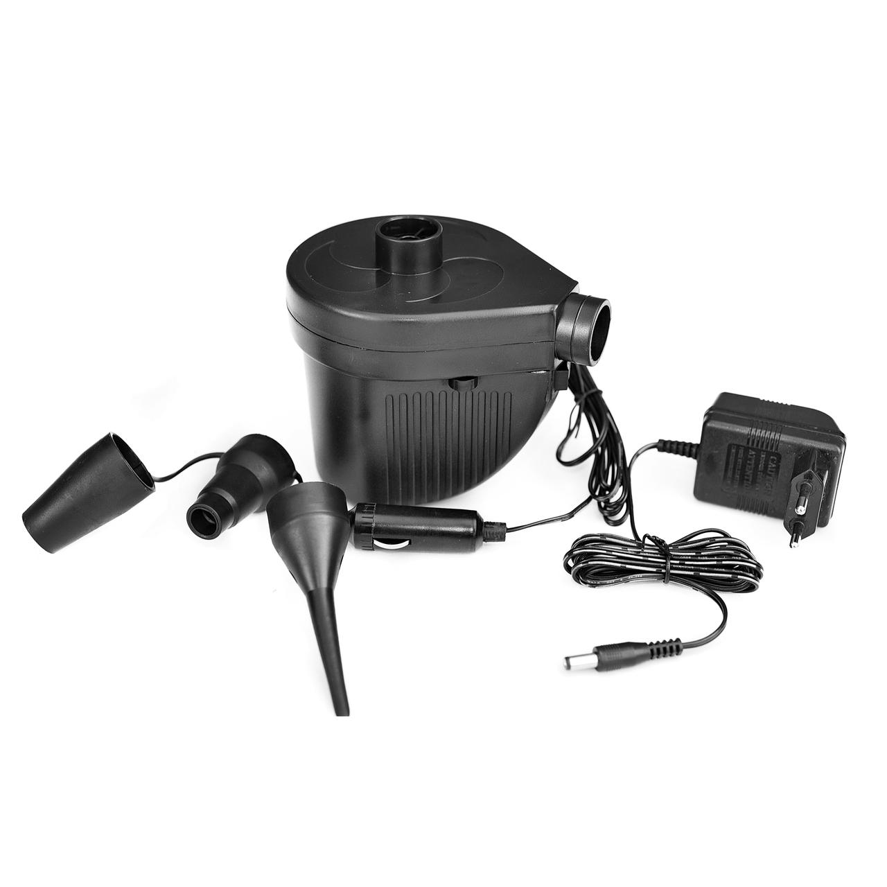 Насос човновий з акумулятором Weekender T1-0207 для надувних човнів та атракціонів потужність 333 л/хв, фото 1
