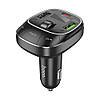 FM-трансмітер Hoco E76 Pole PD48W+QC3.0 car BT FM transmitter Колір Чорний 6942007600248, фото 7