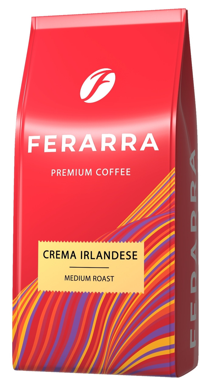 ОРИГІНАЛ! Кава в зернах Ferarra Crema Irlandese з ароматом ірландського крему 1кг (Ferrara Irlandese,  Ferarra Irish)