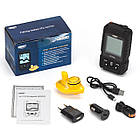 Бездротовий ехолот Lucky FF718Li-W з акумулятором для літньої та зимової риболовлі з берега і човна, фото 2