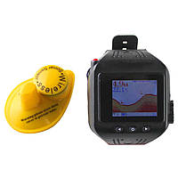 Ехолот-годинник Lucky Fishfinder FF 518 з бездротовим датчиком кольоровий екран 1 промінь