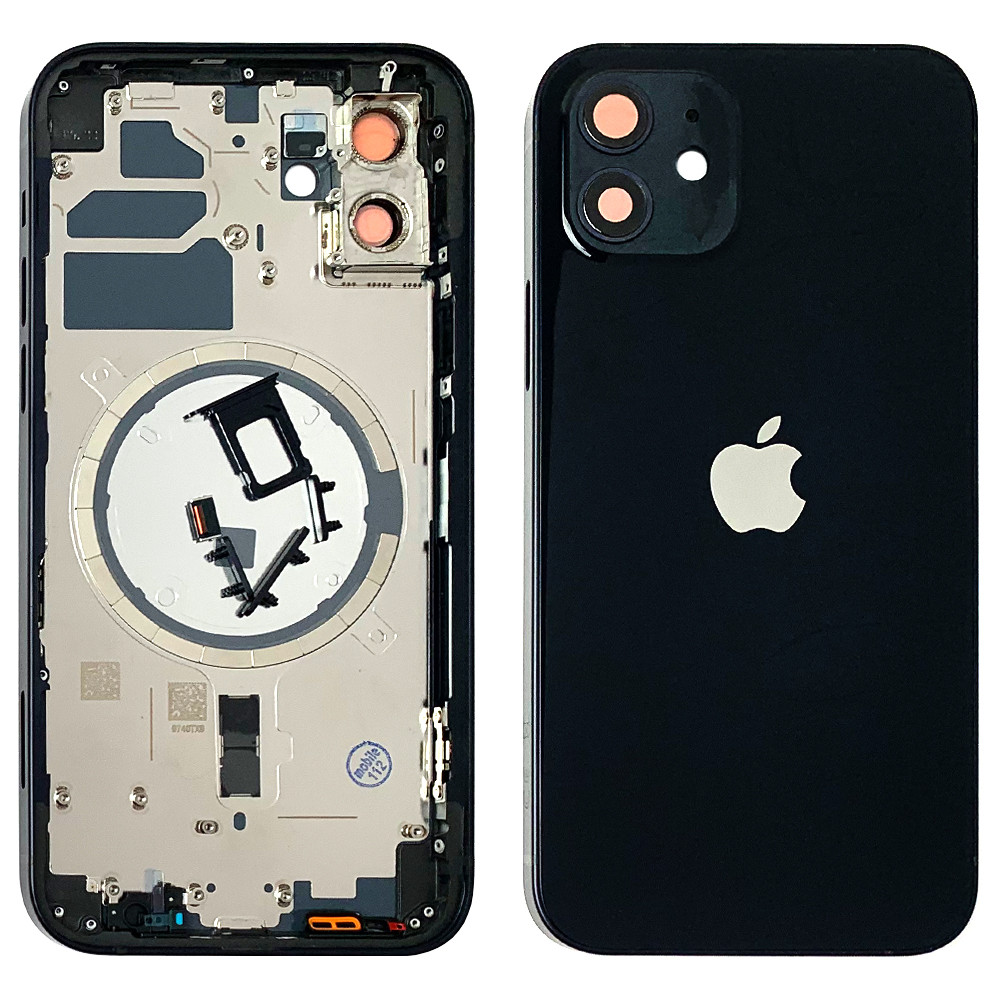 Корпус Apple iPhone 12 чорний Original PRC