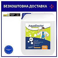 Засіб для зниження рівня pH у басейні Aquadoctor pH Minus HL Соляна 14%. У вигляді рідини, 10 літрів