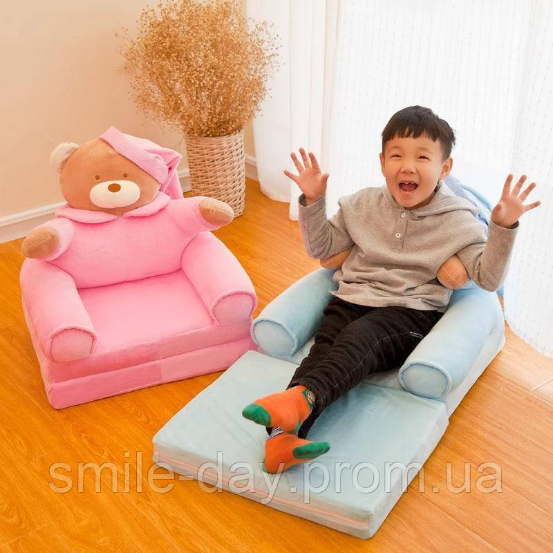 Мягкое детское кресло плюшевое Дракон салатовы, бескаркасное мягкое кресло-диван для детей в комнату - фото 2 - id-p2086670929