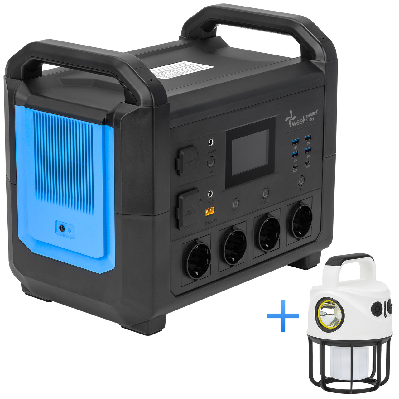 Зарядна станція WEEKENDER by MUST HBP1500 1485WH LiFePO4 кількість циклів 5000, фото 1