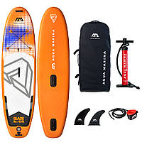 Доска надувная SUP board для плаванья с веслом Aqua-Marina Blade-Windsurf iSUP 3.3m/15cm BT-22BL