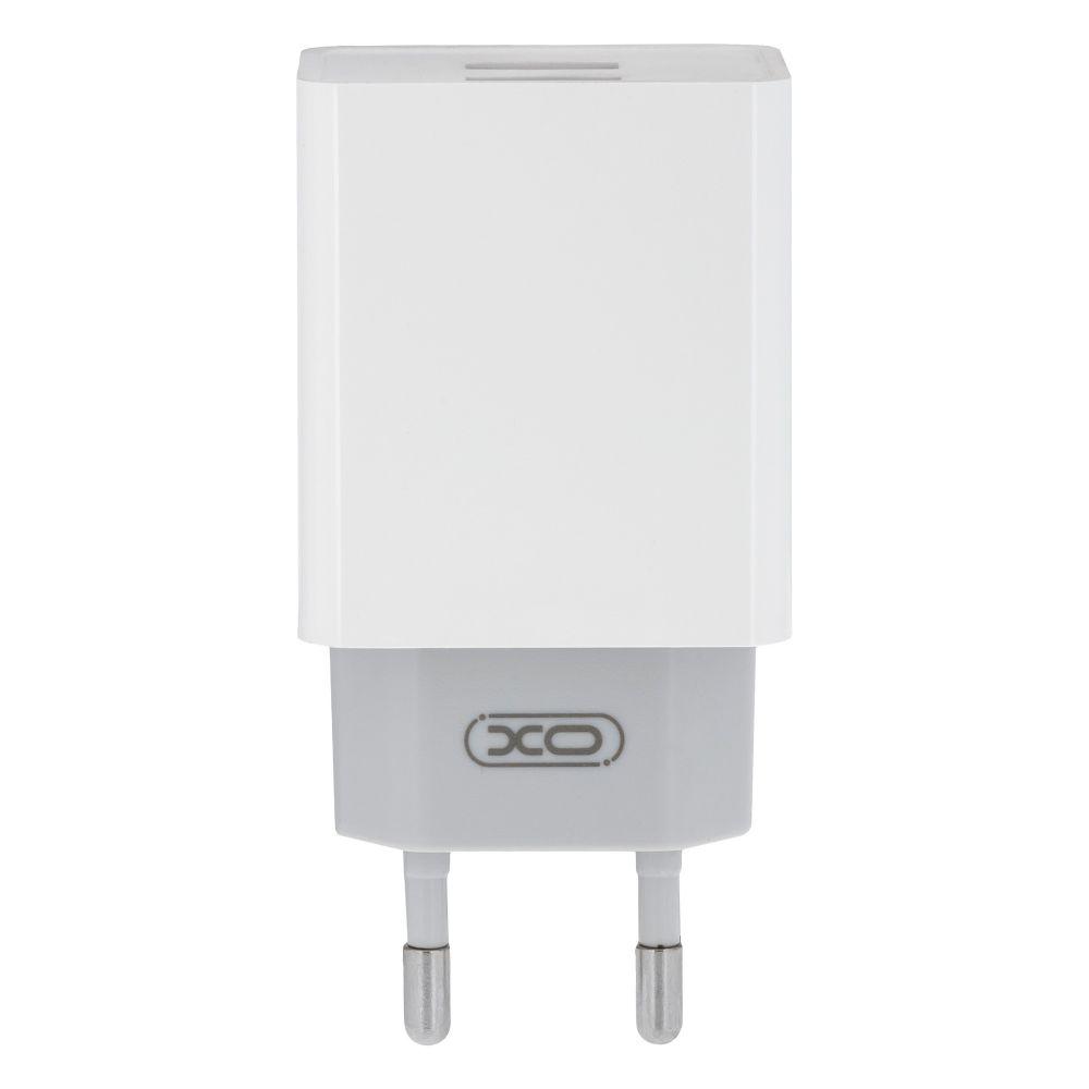 Мережевий Зарядний Пристрій XO L65EU Lightning 2.4A 2USB Колір Бiлий 6920680871346