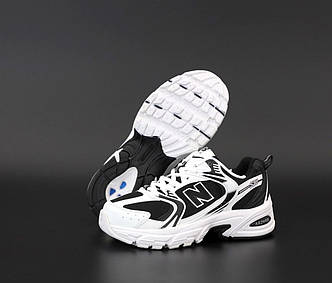 Чоловічі Кросівки New Balance 530 White Black 41-42-43