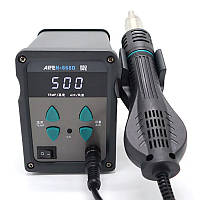 Паяльна станція термоповітряна Aifen 868D / термофен / 7 насадок / LED дисплей / 100-500 ° C / 700 Вт