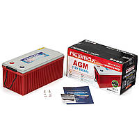 Аккумулятор AGM Newmax Корея 200 Ah 12 V для лодочных электромоторов 100Ah PNB122000 agm