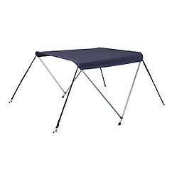 Тент для човна ПВХ OS Bimini Top 2 вигини 1.5-1.7м синій
