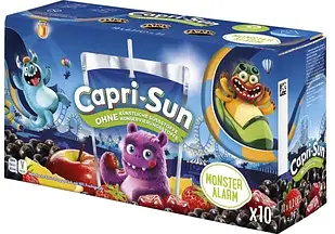 Сік дитячий Капризон Capri-Sun Monster Alarm 200 мл (10шт/1уп) Німеччина
