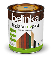 BELINKA Toplasur UV Plus, фарба-лазур для деревини напівглянцева, стара деревина (28), 0,75л, фото 2