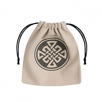 Мішечок для дайсів Celtic Dice Bag Beige & Black