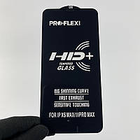 Защитное стекло для телефона Apple iPhone 11 Pro Max противоударное полноэкранное на айфон 11 про макс чёрное