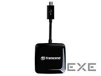 Кардридер Transcend USB 2.0 OTG, Black (TS-RDP9K)