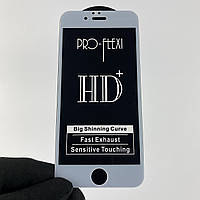 Защитное стекло для телефона Apple iPhone 6S противоударное полноэкранное на айфон 6с белое