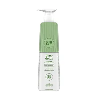 Шампунь для глибокого очищення волосся NishLady Deep Detox Shampoo 503ml