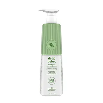 Шампунь для глибокого очищення волосся NishLady Deep Detox Shampoo 503мл