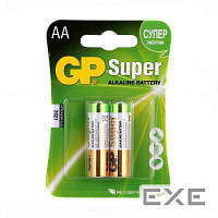 Батарейка Gp AA LR6 Super Alcaline * 2 (15A-U2 / 4891199000027)