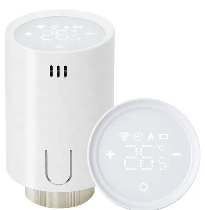 WiFi термоголовка 4HEAT TR-01 | Розумний терморегулятор для радіатора ZigBee