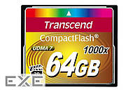 Карта памяти Transcend CF 64GB 1000х (TS64GCF1000)