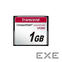 Карта памяти Transcend 1GB Industrial CF Card 220X (TS1GCF220I)