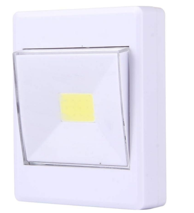 Ліхтарик вимикач PL404 COB, 4хAAA, магніт, фото 1