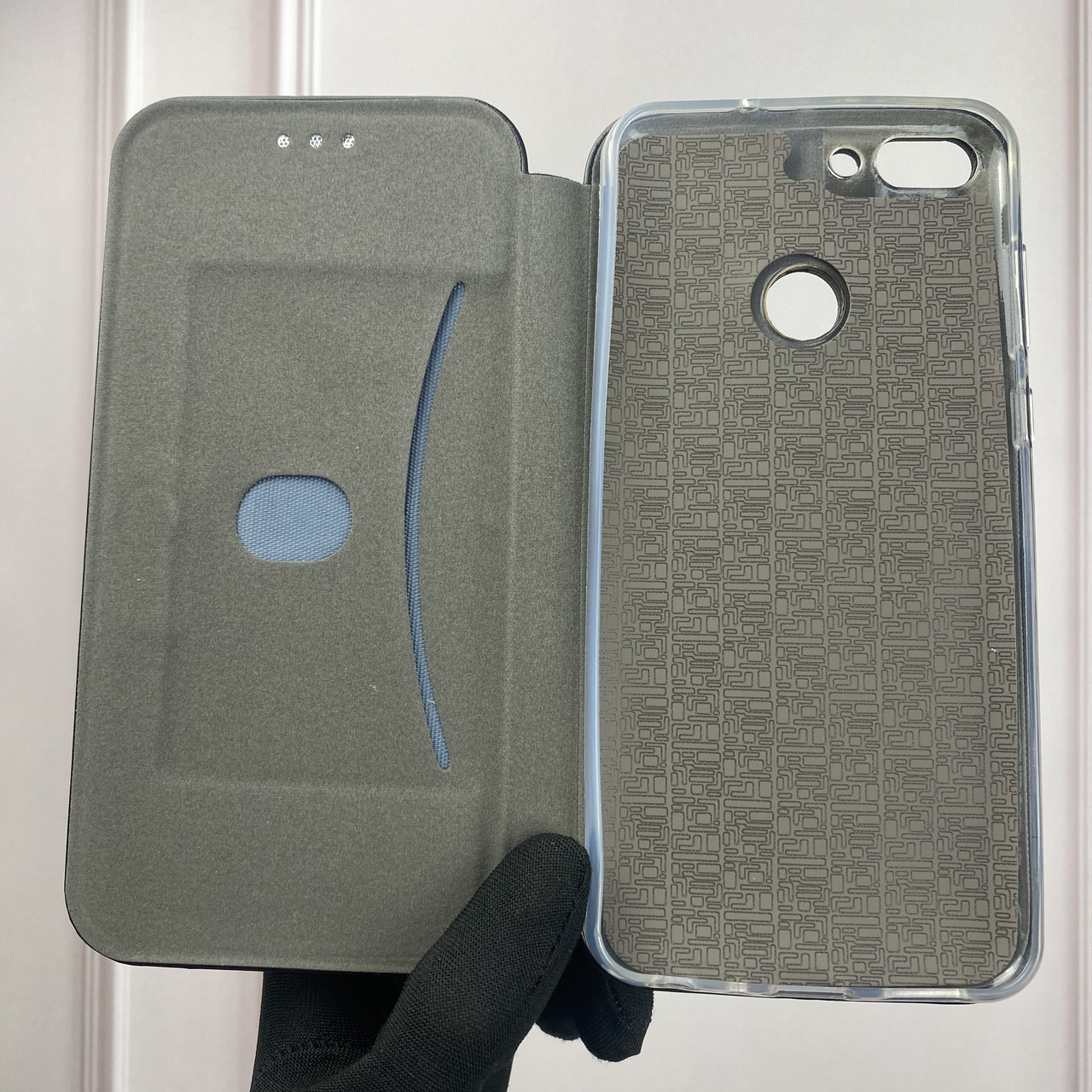 Чехол-книга для Huawei Honor 7S с подставкой чёрная (ID#2086730472 ...