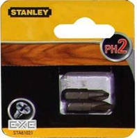 Набор бит Stanley Ph2, 25мм, 2шт. (STA61021)