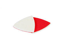 Насадка полірувальна на липучці із синтетичної повсті вологостійка для реноватора MASTERTOOL 6/85мм 10 шт.