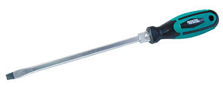 Відверта шліцьова магнітна MASTERTOOL HEXAGON SL8х200 мм ручка з TPR покриттям 45-8820