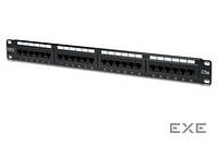 Патч-панель Digitus 19" 24хRJ-45 UTP cat. 6 в сборе (DN-91624U)