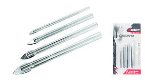 Свердла для скла та плитки пікоподібні набори