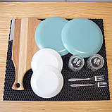 Килимок для сушіння посуду (килимок для кухні підкладка під мокрий посуд) 60х50 см OSPORT (R-00055), фото 2